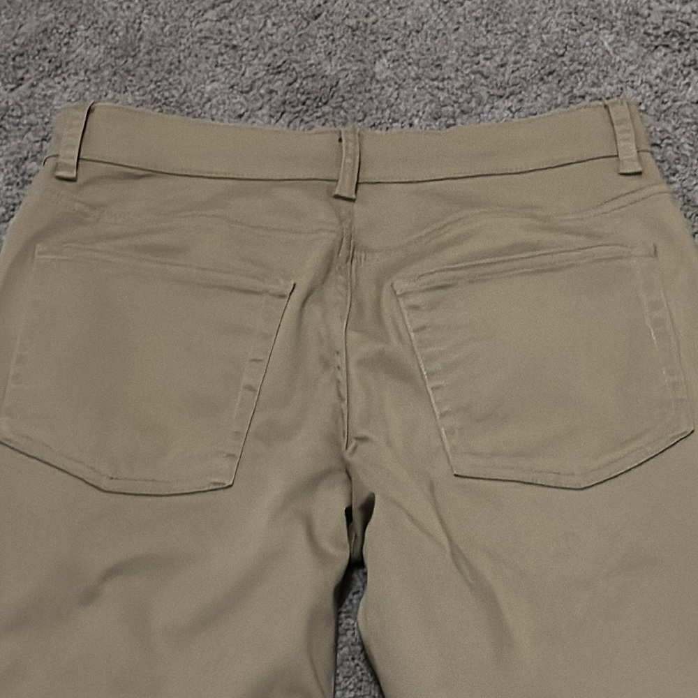 Men’s St John’s Bay Temp Flex Trousers-30x30-Sand Color-Stretchy Recycled Poly - Picture 11 of 12